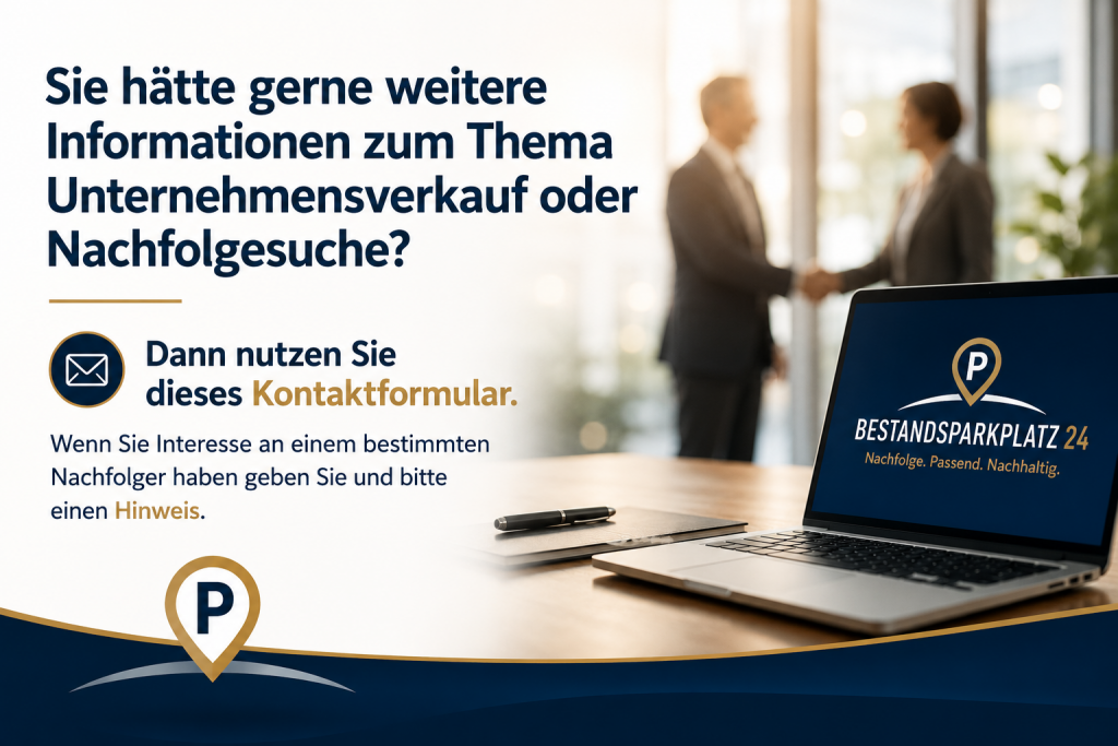 Bestandsparkplatz 24 Kontaktanfarage deutschlands größtes Nachfolgerportal für Versicherungsbestände